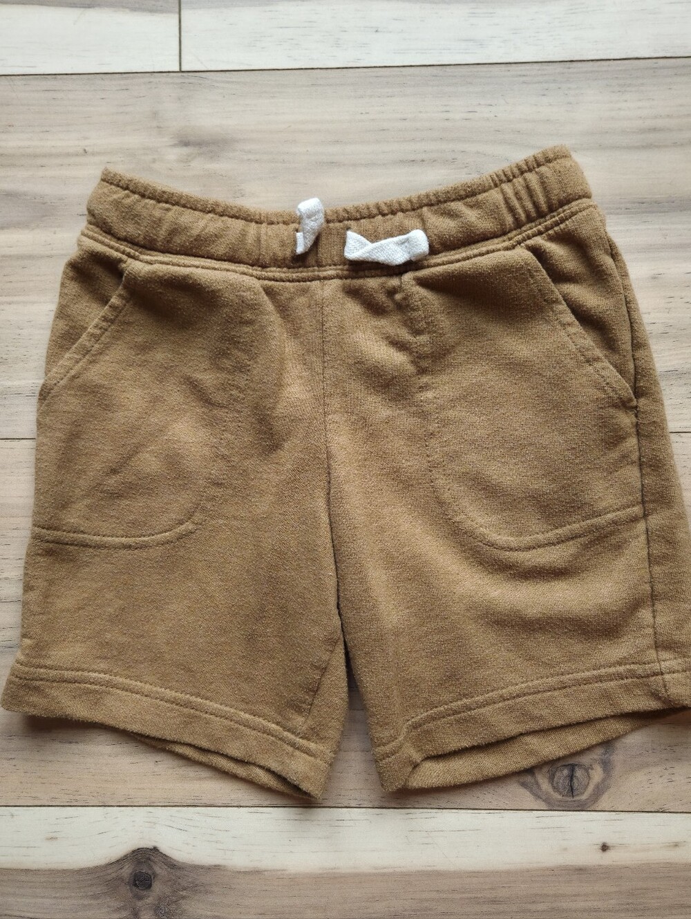 Cat & Jack Toddler Boys Brown Pull-On Knit Terry Shorts Size 4T Playwear